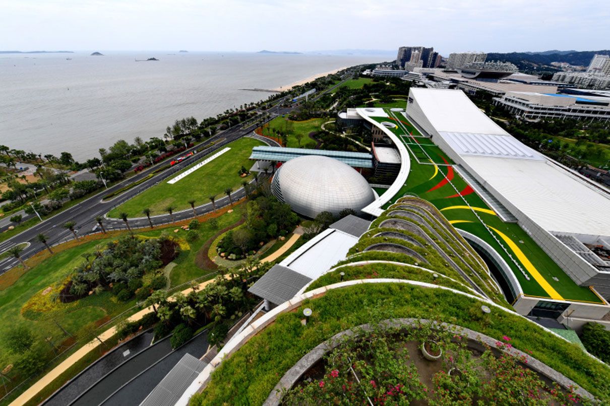 廈門國(guó)際會(huì)議中心及周邊景色